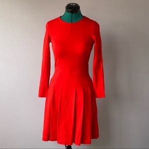 Red J Crew Dress